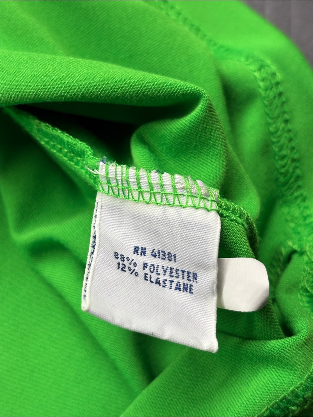 Polo Golf Ralph Lauren Performance 1/4 Zip Vest Green Stretch Harbour Town M - Picture 6 of 10
